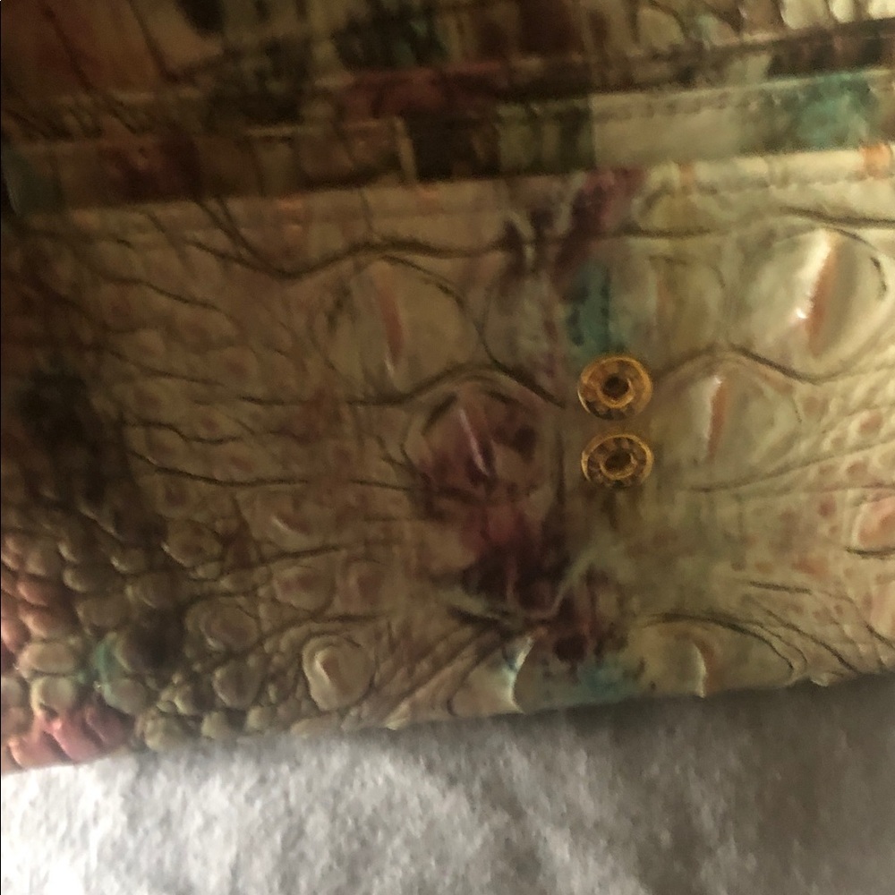 Brahmin Large Duxbury Opal Crocodile Embossed Shoulder Bag. - Picture 7 of 16